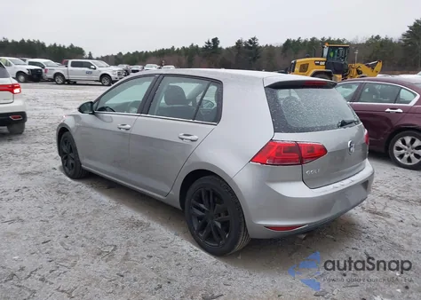 2015 Volkswagen Golf Tsi Se 4-Door z USA, uszkodzony, nr VIN 3VW217AU4FM088201